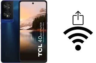 Generar QR con la clave Wifi en un TCL 40 NxtPaper