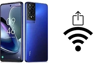 Cómo generar un código QR con la contraseña Wifi en un TCL 50 5G