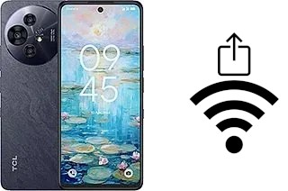 Cómo generar un código QR con la contraseña Wifi en un TCL 50 NxtPaper