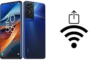 Cómo generar un código QR con la contraseña Wifi en un TCL 50 SE