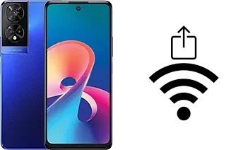 Cómo generar un código QR con la contraseña Wifi en un TCL 50 XE