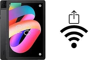 Cómo generar un código QR con la contraseña Wifi en un TCL Tab 10L Gen 3