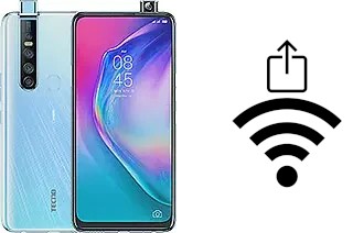 Generar QR con la clave Wifi en un TECNO Camon 15 Premier