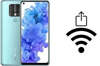 Generar QR con la clave Wifi en un Tecno Camon 16