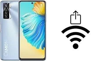 Generar QR con la clave Wifi en un Tecno Camon 17 Pro