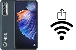 Generar QR con la clave Wifi en un Tecno Camon 17