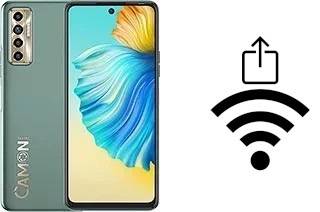 Generar QR con la clave Wifi en un Tecno Camon 17P