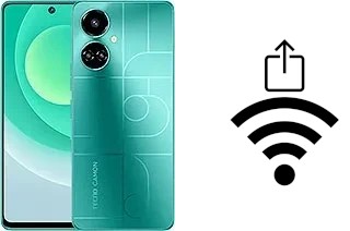 Generar QR con la clave Wifi en un Tecno Camon 19