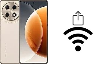 Cómo generar un código QR con la contraseña Wifi en un Tecno Camon 30S Pro