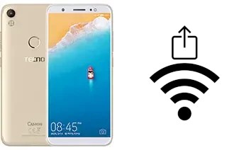 Generar QR con la clave Wifi en un Tecno Camon CM