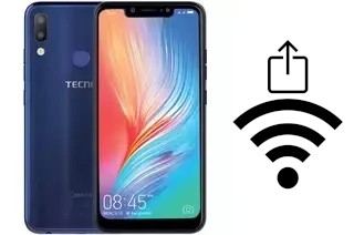 Generar QR con la clave Wifi en un Tecno Camon i2