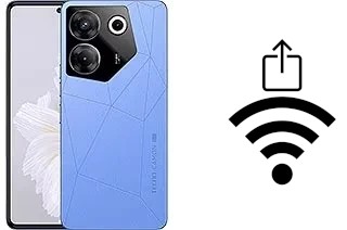 Generar QR con la clave Wifi en un Tecno Camon 20 Pro 5G