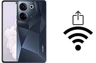 Generar QR con la clave Wifi en un Tecno Camon 20