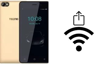 Generar QR con la clave Wifi en un Tecno F1