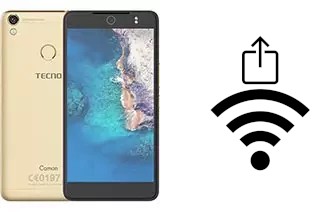 Generar QR con la clave Wifi en un Tecno Camon CX Air