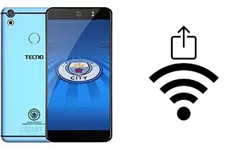 Generar QR con la clave Wifi en un Tecno Camon CX Manchester City LE