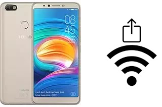 Generar QR con la clave Wifi en un Tecno Camon X