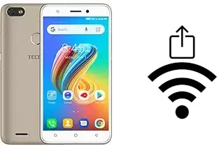 Generar QR con la clave Wifi en un Tecno F2 LTE