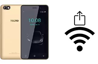 Generar QR con la clave Wifi en un Tecno F2