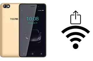 Generar QR con la clave Wifi en un TECNO Pop 1 Lite