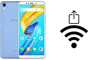 Generar QR con la clave Wifi en un Tecno Spark 2