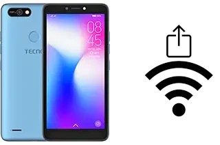 Generar QR con la clave Wifi en un Tecno Pop 2 F