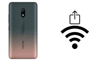 Generar QR con la clave Wifi en un Tecno POP 2X Air