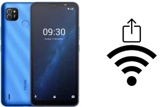 Generar QR con la clave Wifi en un Tecno Pop 4 Air