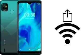 Generar QR con la clave Wifi en un Tecno Pop 5 Go