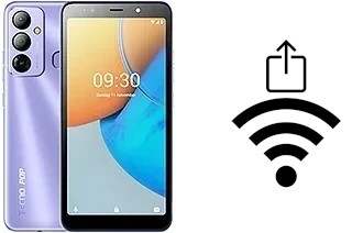 Generar QR con la clave Wifi en un Tecno Pop 6 Go