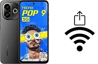 Generar QR con la clave Wifi en un Tecno Pop 9