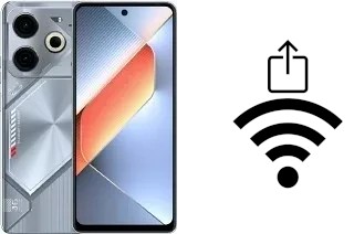 Generar QR con la clave Wifi en un Tecno Pova 6 Neo