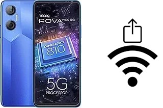 Generar QR con la clave Wifi en un Tecno Pova Neo 5G