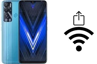 Cómo generar un código QR con la contraseña Wifi en un Tecno Pova Neo