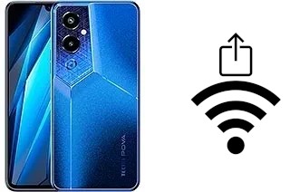 Generar QR con la clave Wifi en un Tecno Pova 4 Pro