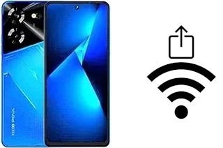 Generar QR con la clave Wifi en un Tecno Pova 5