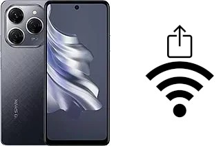 Generar QR con la clave Wifi en un Tecno Spark 20 Pro