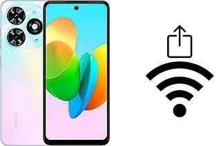 Generar QR con la clave Wifi en un Tecno Spark 20C