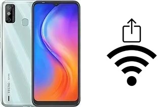 Generar QR con la clave Wifi en un Tecno Spark 6 Go