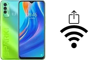 Generar QR con la clave Wifi en un Tecno Spark 7P