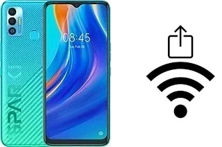 Generar QR con la clave Wifi en un Tecno Camon 18i