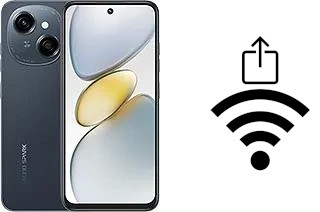 Cómo generar un código QR con la contraseña Wifi en un Tecno Spark Go 1