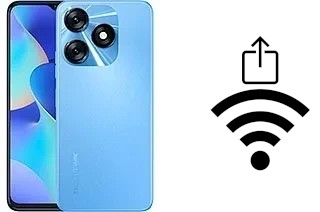 Generar QR con la clave Wifi en un Tecno Spark 10