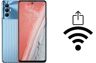 Generar QR con la clave Wifi en un Tecno Spark 8 Pro