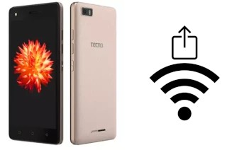 Generar QR con la clave Wifi en un Tecno W3