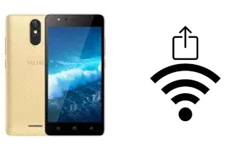 Generar QR con la clave Wifi en un Tecno WX3F LTE