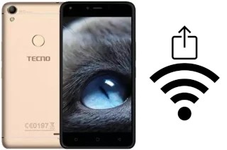 Generar QR con la clave Wifi en un Tecno WX4