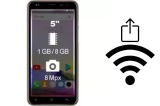 Generar QR con la clave Wifi en un Texet TM-5073