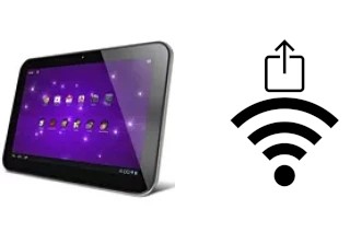 Generar QR con la clave Wifi en un Toshiba Excite 10 SE