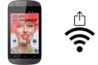 Generar QR con la clave Wifi en un verykool s3501 Lynx